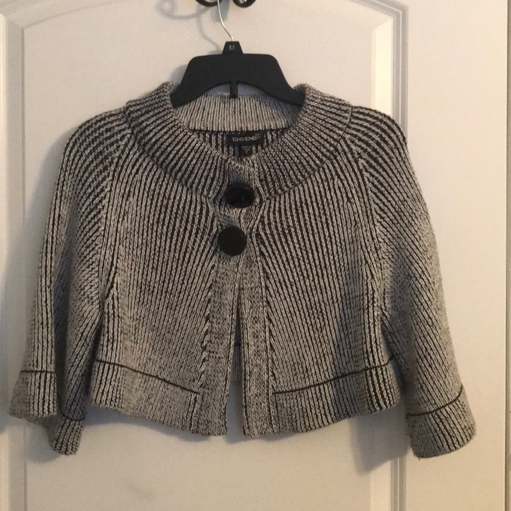 Bebe Crop coat hardly worn great condition